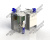 Двухпостовая камера напыления с картриджными фильтрами  Екатеринбург